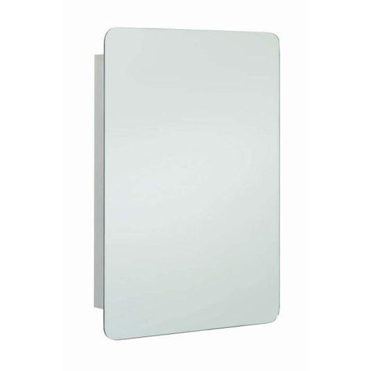 RAK Ceramics Uno Stainless Steel Single Cabinet With Mirrored Door - 12SL366A - Bathroom Shack