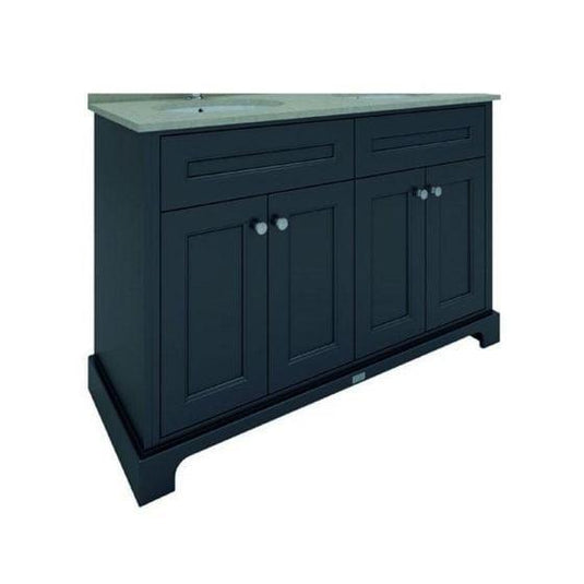 RAK Ceramics Washington 1200mm Double Basin Unit in Black - RAKWBU120504 - Bathroom Shack
