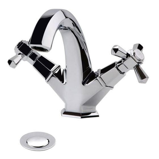 RAK Ceramics Washington Mono Basin Mixer (No Waste) - Chrome -RAKWTN3001 - Bathroom Shack