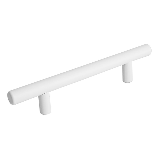 Ruby 160mm T-Bar Handle - Matt White - RUBY108460 - Bathroom Shack