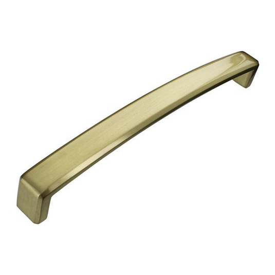 Ruby 170mm Chunky D-Shape Handle - Brushed Brass - RUBY106213 - Bathroom Shack