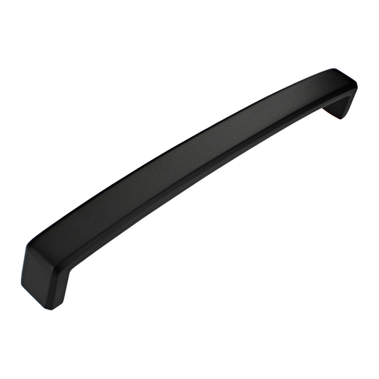 Ruby 170mm Chunky D-Shape Handle - Matt Black - RUBY106214 - Bathroom Shack