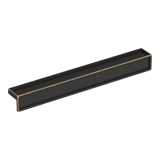 Ruby 177mm L-Shape Handle - Brushed Bronze - RUBY108919 - Bathroom Shack