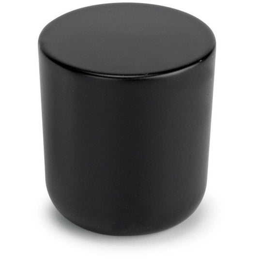 Ruby 23mm Modern Knob Handle - Matt Black - RUBY106211 - Bathroom Shack