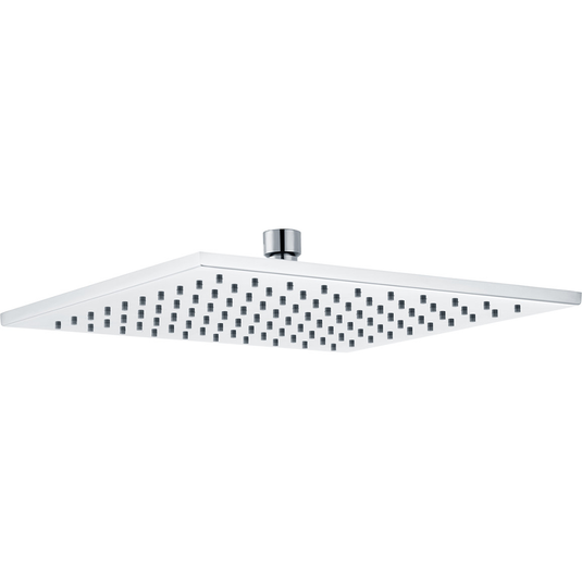Ruby 250mm Square Showerhead - Chrome - RUBY105591 - Bathroom Shack