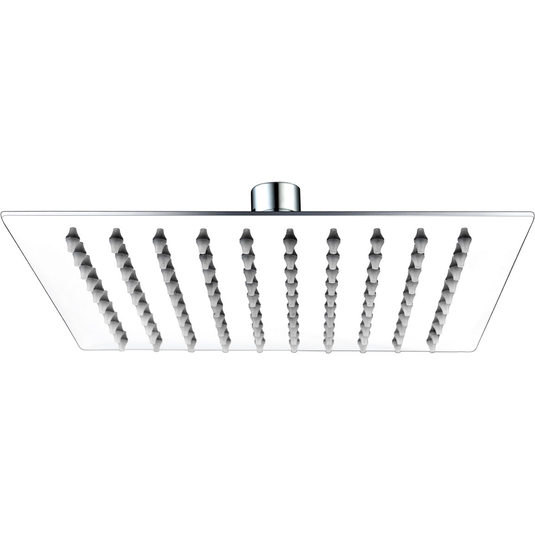 Ruby 250mm Square Ultraslim Showerhead - St/Steel - RUBY105865 - Bathroom Shack