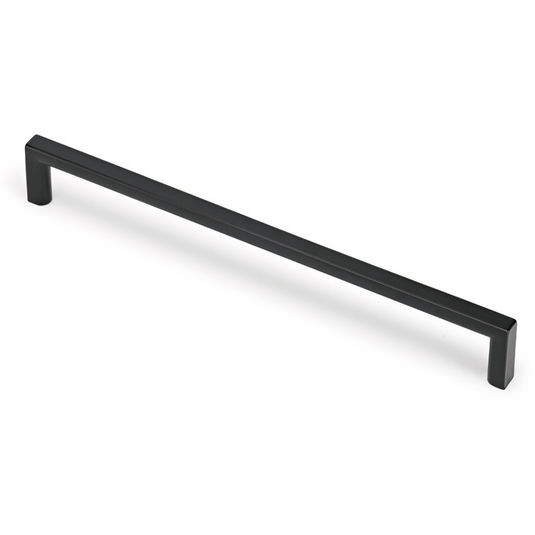 Ruby 330mm Slim D-Shape Handle - Matt Black - RUBY106210 - Bathroom Shack