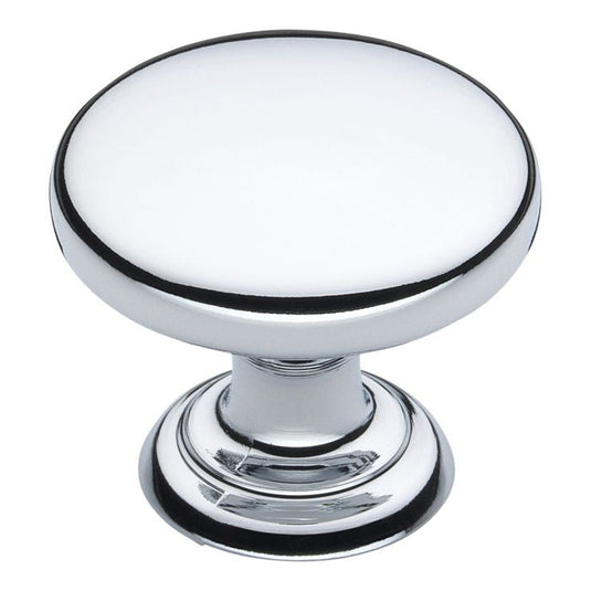 Ruby 38mm Round Knob Handle - Chrome - RUBY108529 - Bathroom Shack