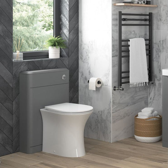 Ruby Bella Rimless Back To Wall WC & Soft Close Seat - RUBY100525 - Bathroom Shack