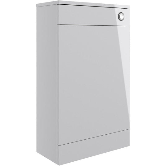 Ruby Bentley 500mm Floor Standing WC Unit - Grey Gloss - RUBY103309 - Bathroom Shack