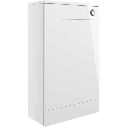 Ruby Bentley 500mm Floor Standing WC Unit - White Gloss - RUBY103308 - Bathroom Shack