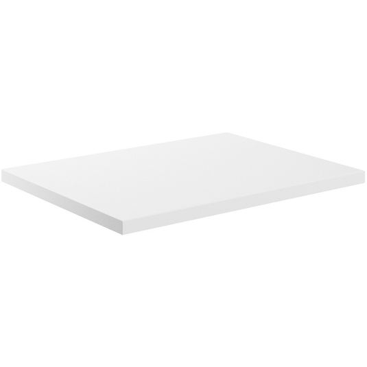 Ruby Bentley Laminate Worktop (600x460x18mm) - White Gloss - RUBY106913 - Bathroom Shack