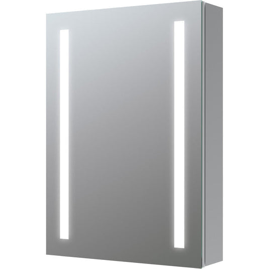 Ruby Bonnie 500mm 1 Door Front-Lit LED Mirror Cabinet - RUBY106297 - Bathroom Shack