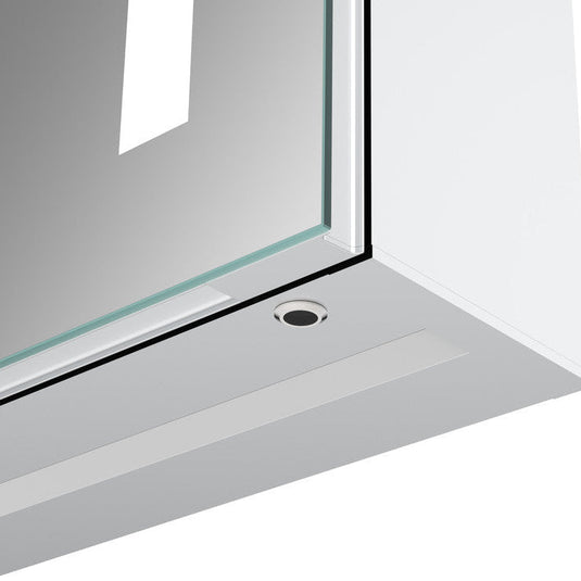 Ruby Bonnie 500mm 1 Door Front-Lit LED Mirror Cabinet - RUBY106297 - Bathroom Shack