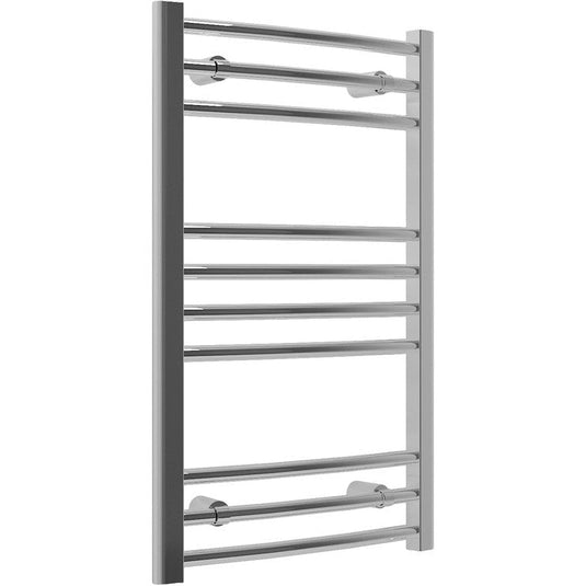 Ruby Bonnie Curved 30mm Ladder Radiator (600x800x30mm) - Chrome - RUBY102977 - Bathroom Shack