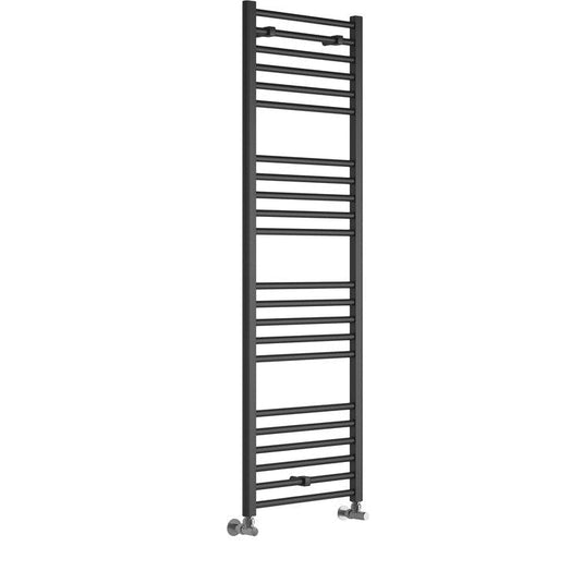 Ruby Bonnie Straight 30mm Ladder Radiator (500x1600x30mm) - Anthracite - RUBY102969 - Bathroom Shack