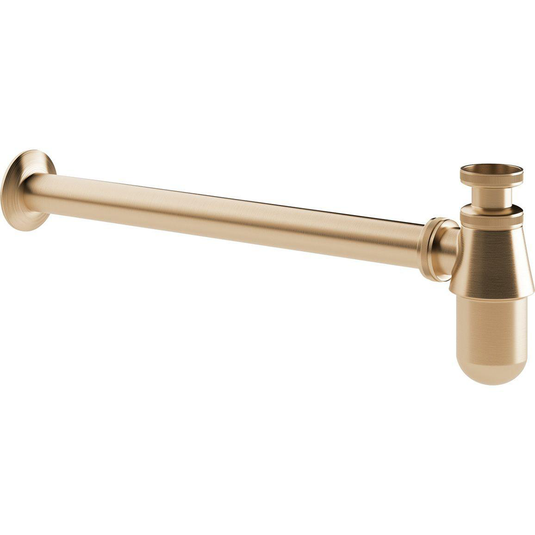 Ruby Bottle Trap - Brushed Bronze - RUBY108980 - Bathroom Shack
