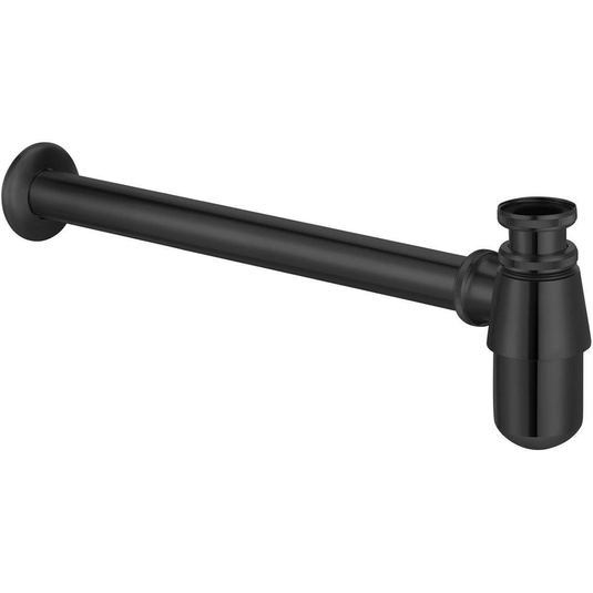 Ruby Bottle Trap - Matt Black - RUBY107154 - Bathroom Shack