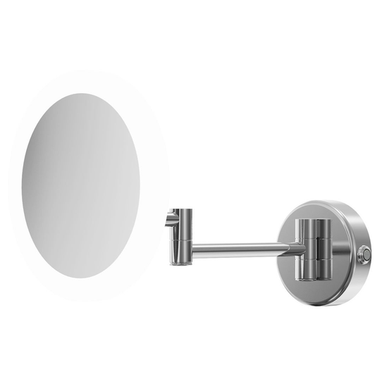 Ruby Cash Round LED Cosmetic Mirror - Frameless - RUBY107591 - Bathroom Shack