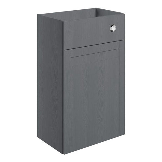 Ruby Cookie 500mm WC Unit - Grey Ash - RUBY104054 - Bathroom Shack