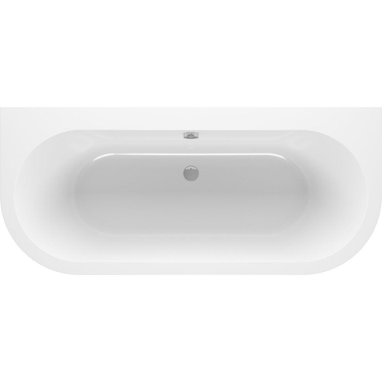 Ruby Cosmo Back To Wall SUPERCAST 1700x750x600mm 0TH Bath w/Legs - RUBY105669 - Bathroom Shack