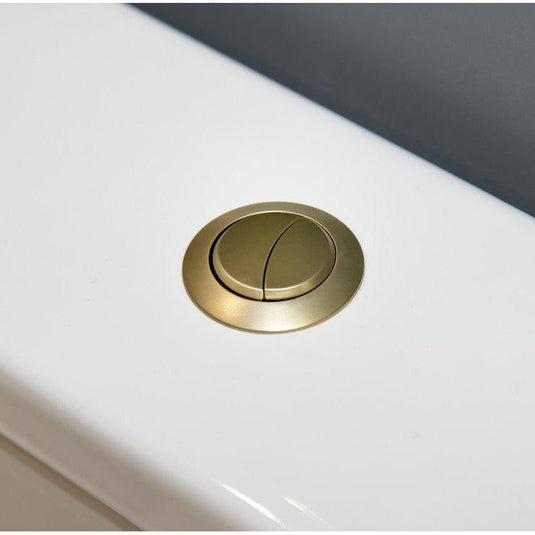 Ruby Dual Push Button Cover (Cable) - Brushed Brass - RUBY106323 - Bathroom Shack