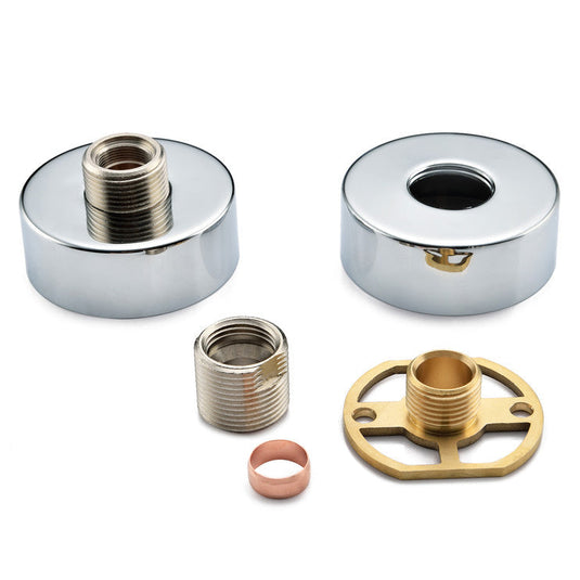 Ruby Exposed Shower Valve Fast Fitting Kit Round (Pair) - RUBY105877 - Bathroom Shack