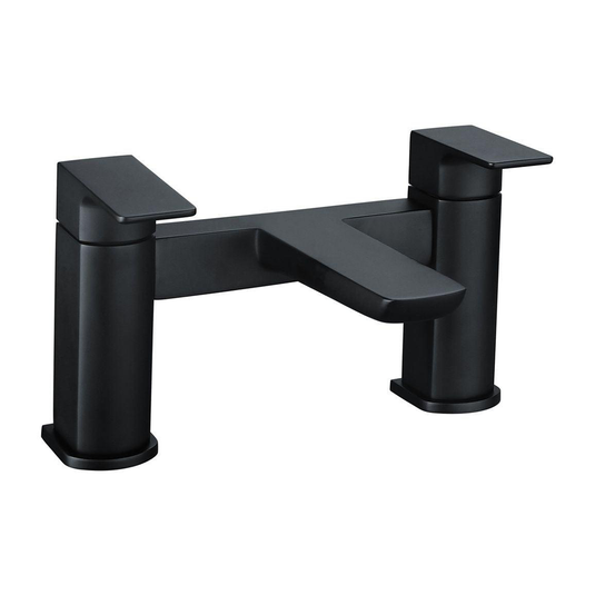 Ruby Ghost Bath Filler - Matt Black - RUBY105793 - Bathroom Shack