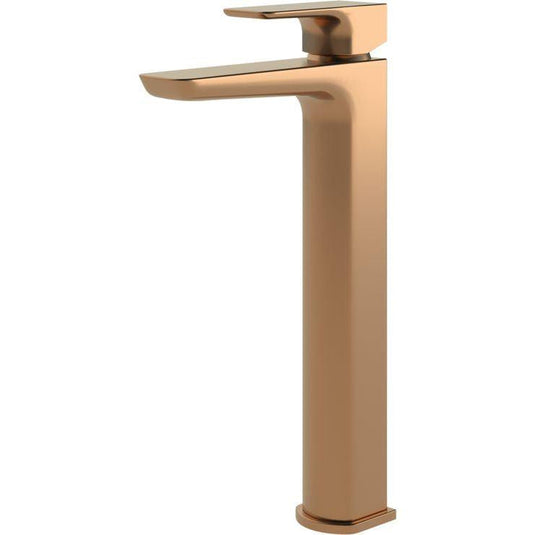 Ruby Ghost Tall Basin Mixer - Brushed Bronze - RUBY108995 - Bathroom Shack