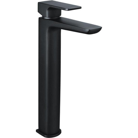 Ruby Ghost Tall Basin Mixer - Matt Black - RUBY105797 - Bathroom Shack