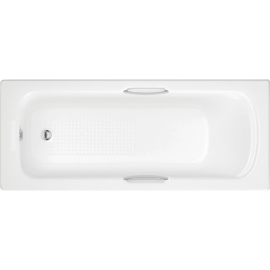 Ruby Holly Gripped SUPERCAST 1700x700x550mm 0TH Bath w/Legs - RUBY105617 - Bathroom Shack