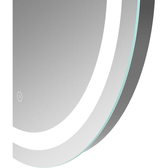 Ruby Katie 600mm Round Front-Lit LED Mirror - RUBY106245 - Bathroom Shack