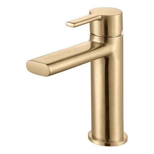 Ruby King Basin Mixer - Brushed Brass - RUBY108099 - Bathroom Shack