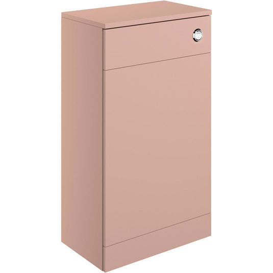 Ruby Kobe 500mm WC Unit - Matt Antique Rose - RUBY106998 - Bathroom Shack