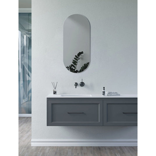 Ruby Lady 400x800mm Oblong Mirror - RUBY106291 - Bathroom Shack