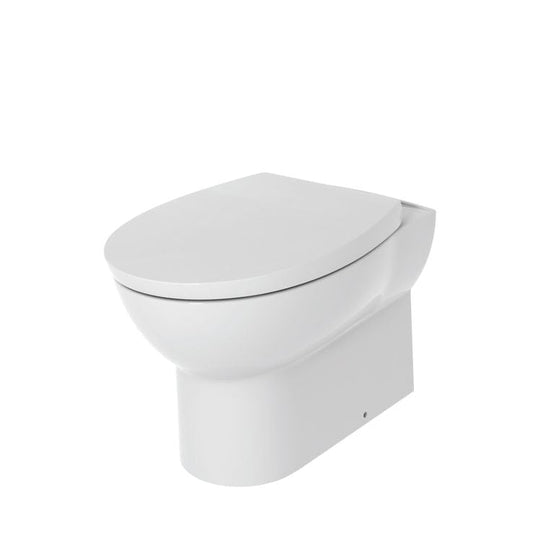 Ruby Marley Rimless Back To Wall WC & Soft Close Seat - RUBY108879 - Bathroom Shack