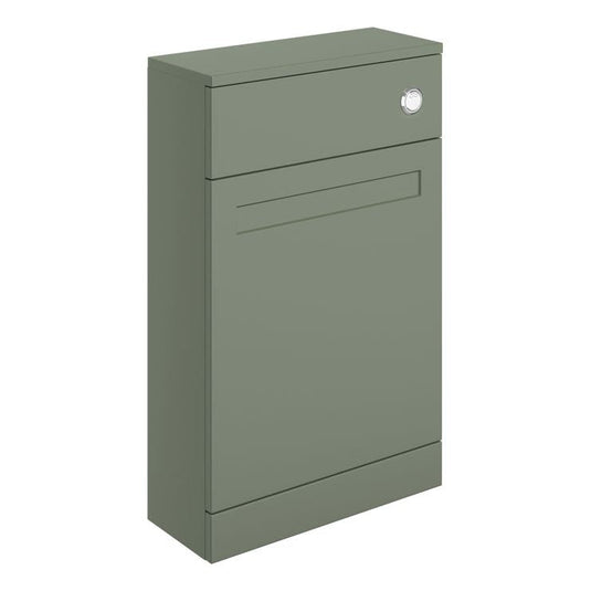 Ruby Mocha 500mm Floor Standing WC Unit - Matt Reed Green - RUBY108524 - Bathroom Shack