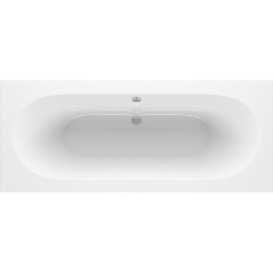Ruby Oakley Round Double End 1800x800x550mm 0TH Bath w/Legs - RUBY105645 - Bathroom Shack