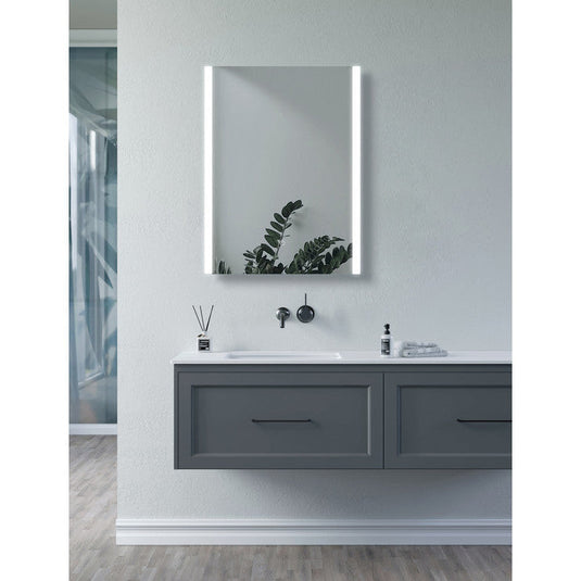 Ruby Olive 500x700mm Rectangle Front-Lit LED Mirror - RUBY106241 - Bathroom Shack