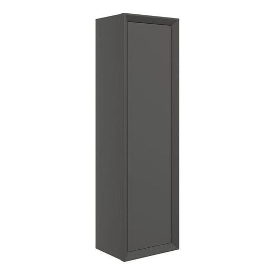 Ruby Oscar 345mm Wall Hung 1 Door Tall Unit - Matt Clay - RUBY108479 - Bathroom Shack