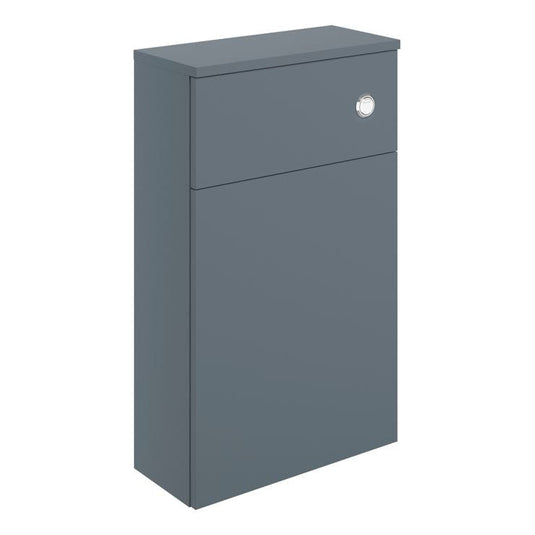 Ruby Oscar 503mm Floor Standing WC Unit - Matt Storm Blue - RUBY108483 - Bathroom Shack