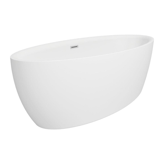 Ruby Pepper Freestanding 1800x800x580mm Bath - RUBY104117 - Bathroom Shack