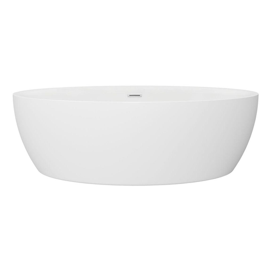 Ruby Pepper Freestanding 1800x800x580mm Bath - RUBY104117 - Bathroom Shack