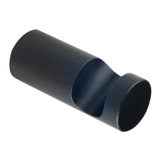 Ruby Remi Robe Hook - Black - RUBY101685 - Bathroom Shack