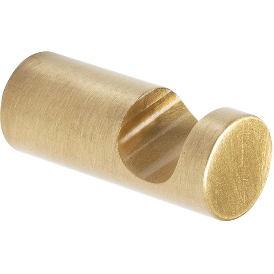 Ruby Remi Robe Hook - Brushed Brass - RUBY105483 - Bathroom Shack