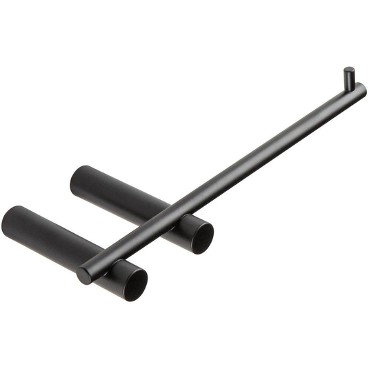 Ruby Remi Toilet Roll Holder - Black - RUBY101686 - Bathroom Shack