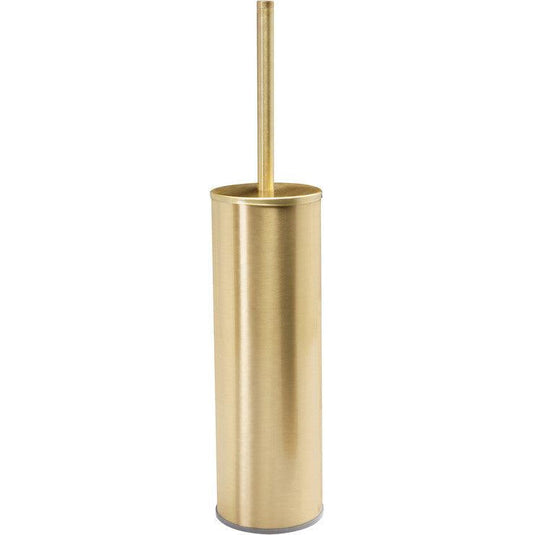 Ruby Remi Wall Mounted Toilet Brush Holder - Brushed Brass - RUBY105485 - Bathroom Shack