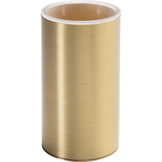 Ruby Remi Wall Mounted Tumbler - Brushed Brass - RUBY105481 - Bathroom Shack