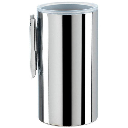 Ruby Remi Wall Mounted Tumbler - Chrome - RUBY101676 - Bathroom Shack