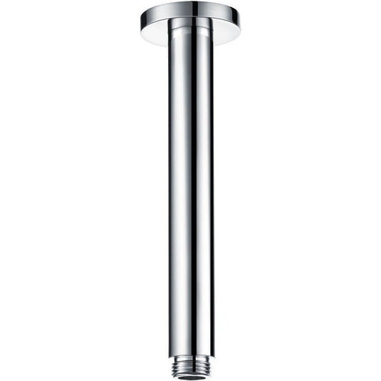 Ruby Round Ceiling Arm 180mm - Chrome - RUBY105871 - Bathroom Shack